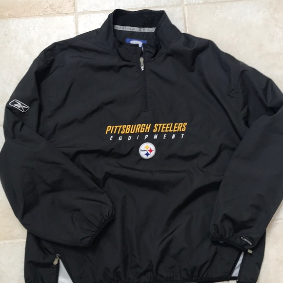 Reebok Other - Steelers NFL Equipment 1/4 zip men’s size XXL
